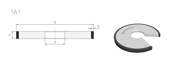 1a1 diamod grinding wheel
