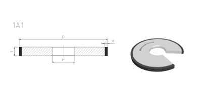 1A1 grinding wheel