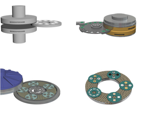 different applications of double disc