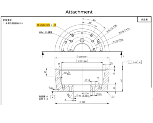 grinding wheel drawings